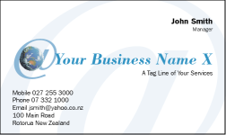 Business Card Design 489 for the IT Industry.