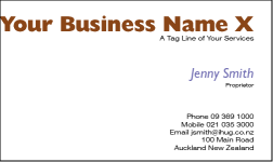 Business Card Design 561 for the Veterinarian Industry.