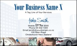 Business Card Design 559 for the MLM Industry.