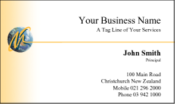 Business Card Design 10 for the Computer Sales Industry.