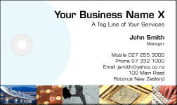 Business Card Design 183 for the IT Industry.