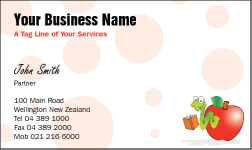 Business Card Design 798 for the Tutors Industry.