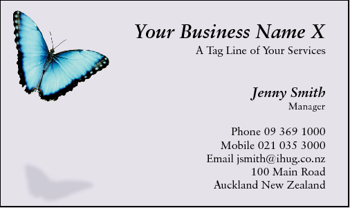 Business Card Design 494 for the Counselling Industry.