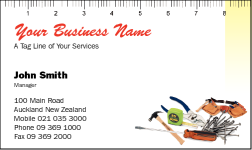 Business Card Design 781 for the Handyman Industry.