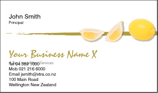 Business Card Design 764