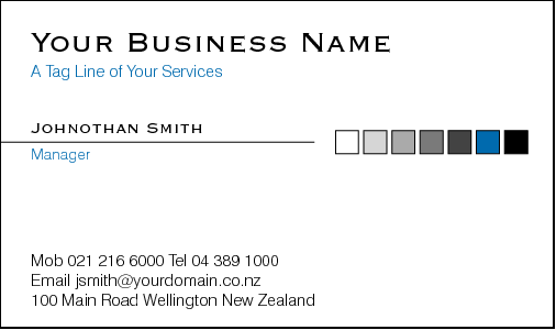 Business Card Design 3603