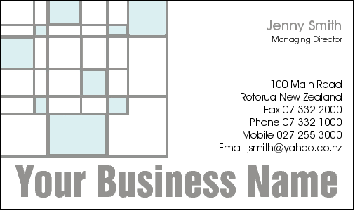 Business Card Design 2145