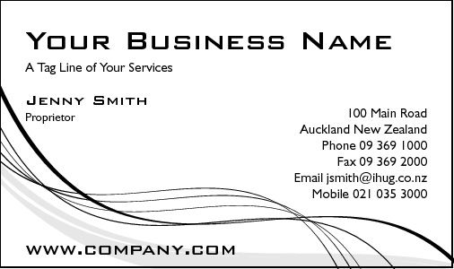 Business Card Design 2242