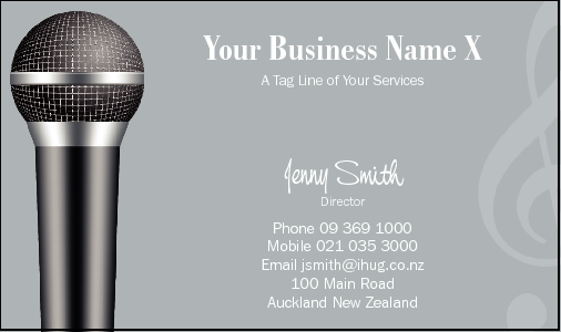 Business Card Design 821