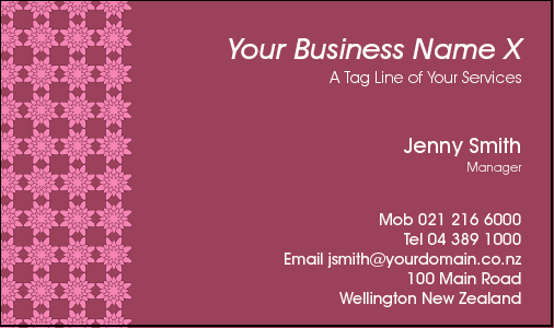 Business Card Design 1995