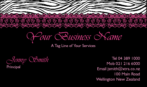 Business Card Design 3642