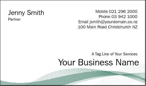 Business Card Design 3612