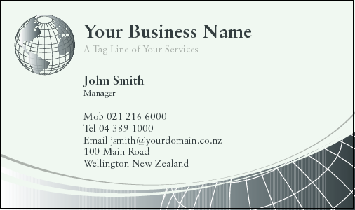 Business Card Design 2916
