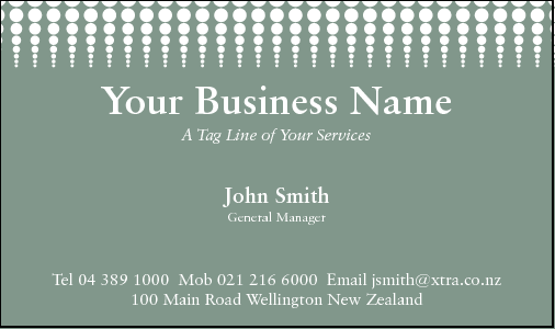 Business Card Design 3633