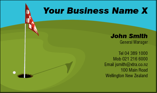 Business Card Design 2038