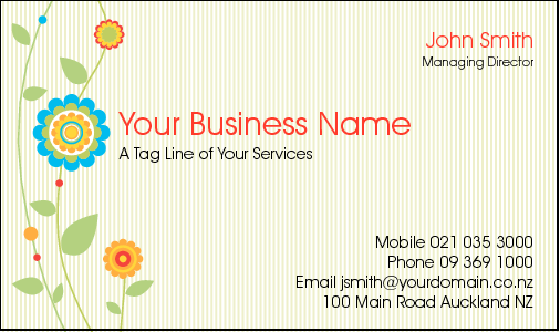 Business Card Design 3733