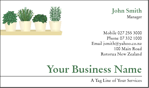 Business Card Design 3816