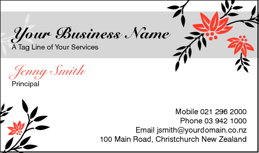 Business Card Design 3239