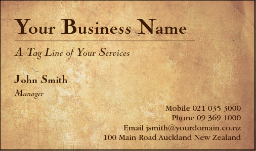 Business Card Design 3237