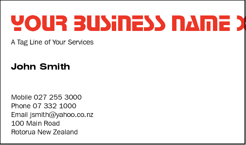 Business Card Design 590