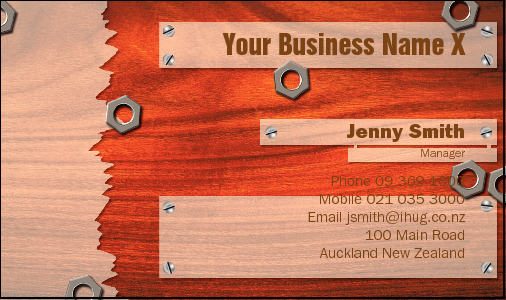 Business Card Design 802