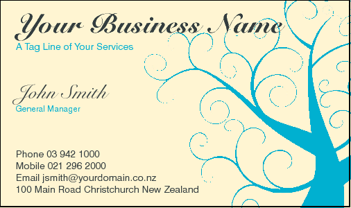 Business Card Design 2519